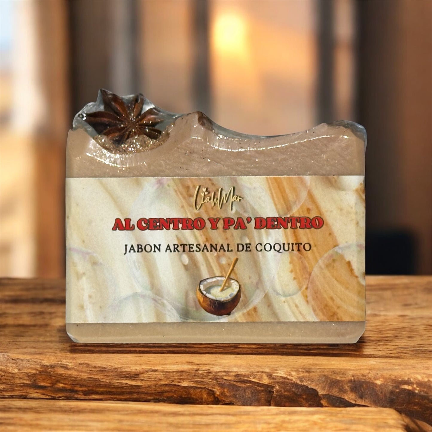 “Al centro y pa dentro” Jabon Artesanal